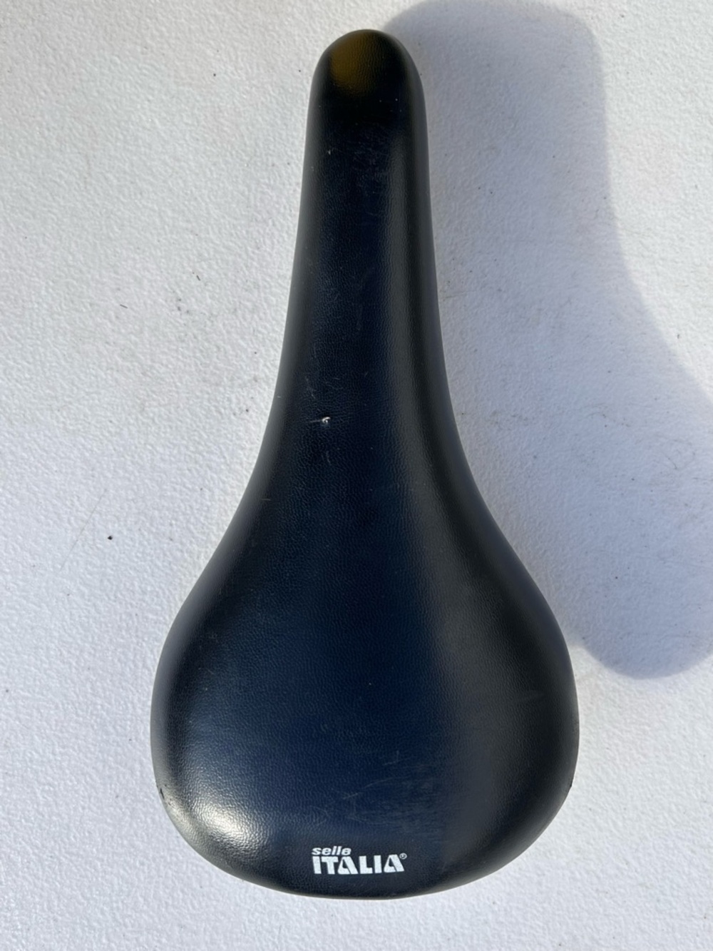 Vintage Selle Italia Bike Saddle Made In Italy Black Cycling Seat